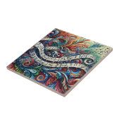 Muscial Notes Graffiti Ceramic Tile タイル (側面)