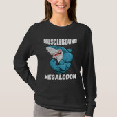 Muscle Bound Megalodon Tシャツ (正面)