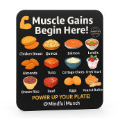 Muscle Building Fridge Magnet マグネット