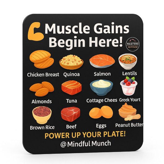 Muscle Building Fridge Magnet マグネット