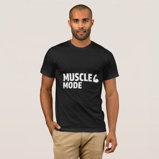 MUSCLE MODE Tシャツ (正面フル)
