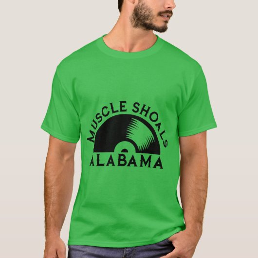 Muscle Shoals Shirt Alabama Recording Studio Music Tシャツ (正面)