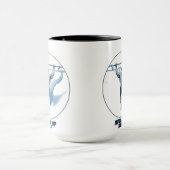 Muscle Up Daily – Motivational Fitness Mug マグカップ (中央)