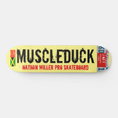 MUSCLEDUCK NATHAN MILLER JMT USA スケートボード (横)