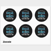 Muscles Bone Surgeon Orthopedic Gift Stick And Sto ラウンドシール (シート)