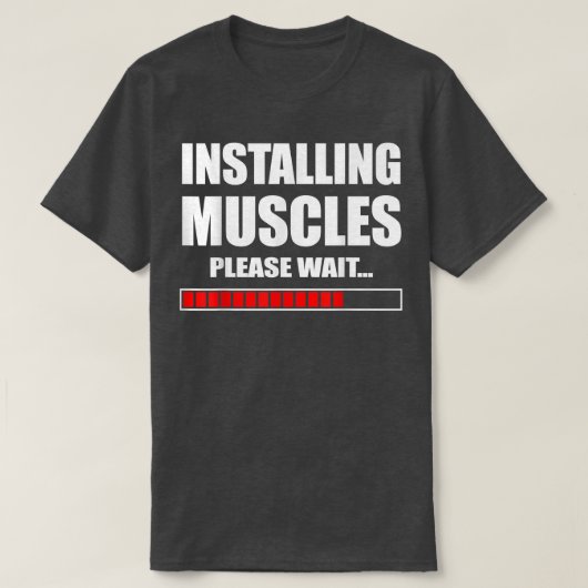 Muscles Gym Sagon Sportのインストール Tシャツ (デザイン正面)
