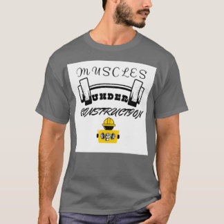 Muscles Under Construction Gym wear Gym trainer Ex Tシャツ