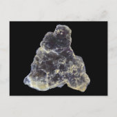 Muscovite Mica Mineral Rock自然撮影vb ポストカード (正面)