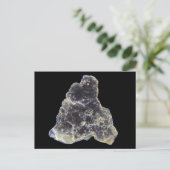 Muscovite Mica Mineral Rock自然撮影vb ポストカード (スタンド正面)