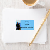 Muscovy Duck Return Address Label ラベル (インサイチュ)