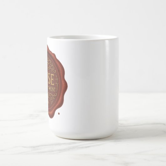 Museエンターテイメント™ – 公式ロゴ版 コーヒーマグカップ (中央)