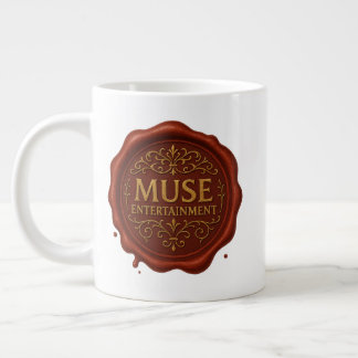 Museエンターテイメント™ – 公式ロゴ ジャンボコーヒーマグカップ