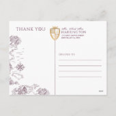 Muse中世王室のファンタジー写真ありがとう シーズンポストカード (裏面)