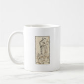 Muse Erato Liebesdichtung love poetry コーヒーマグカップ (左)
