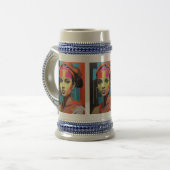 Muse in Color - Art Beer Stein ビールジョッキ (正面左)