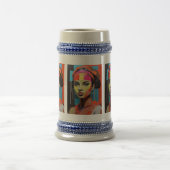 Muse in Color - Art Beer Stein ビールジョッキ (中央)