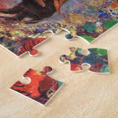 Muse on Pegasusギリシャ神話ヴィンテージ絵画ズ ジグソーパズル (側面)