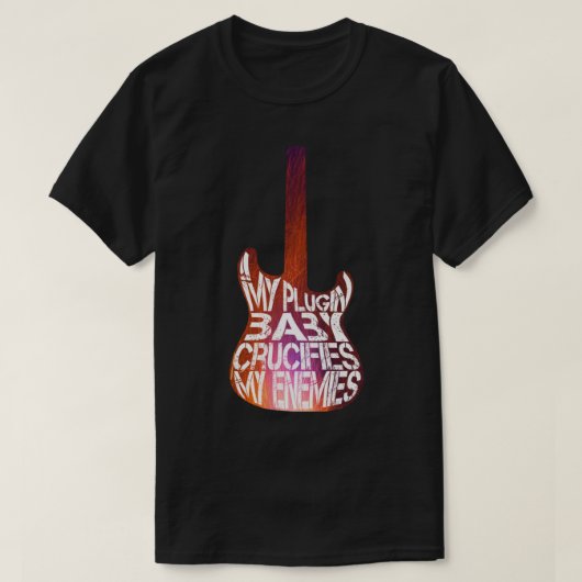 Muse Plugin Baby - guitar Classic T-Shirt Tシャツ (デザイン正面)