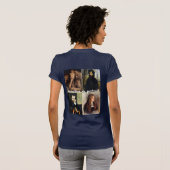 Muséeのd'art、Cagnes-Sur-Mer (前部) Tシャツ (裏面フル)