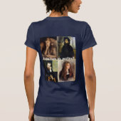 Muséeのd'art、Cagnes-Sur-Mer (前部) Tシャツ (裏面)