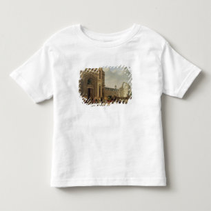 Musee de LouvreおよびSt.への入口 トドラーTシャツ
