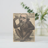 Musee Des Horreurs不気味なヴィンテージフランスのポスター ポストカード (スタンド正面)