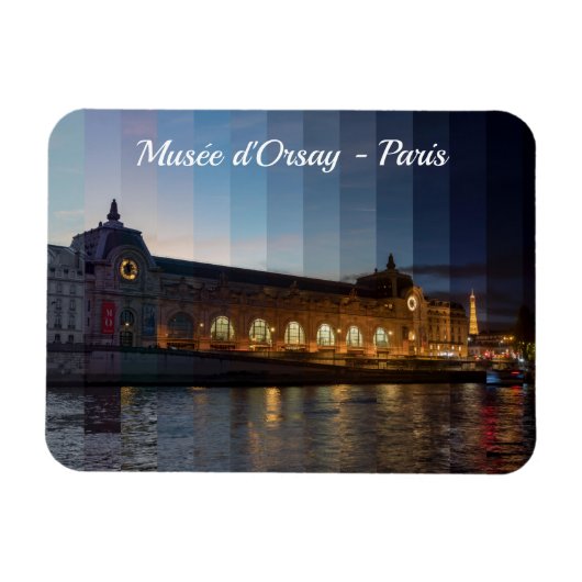 Musee d'Orsay Day to Night Timeslice – パリ マグネット (横)