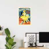 MUSEE GREVIN PARIS Jules Cheret Old French Theater ポスター (ホームオフィス)