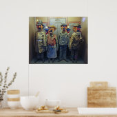 Musee Mecanique Automated Puppets – サンフランシスコ ポスター (キッチン)