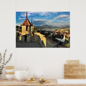 Museggの壁の上 ポスター (キッチン)