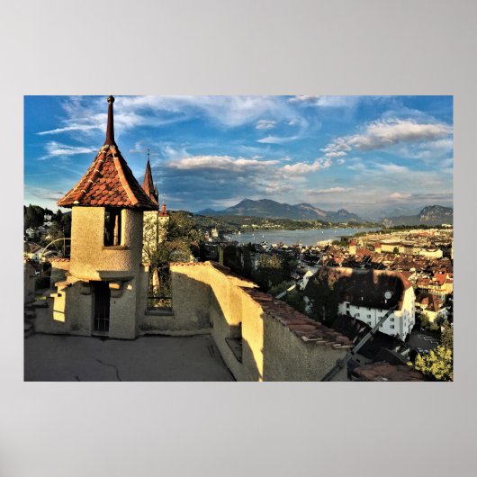 Museggの壁の上 ポスター (正面)