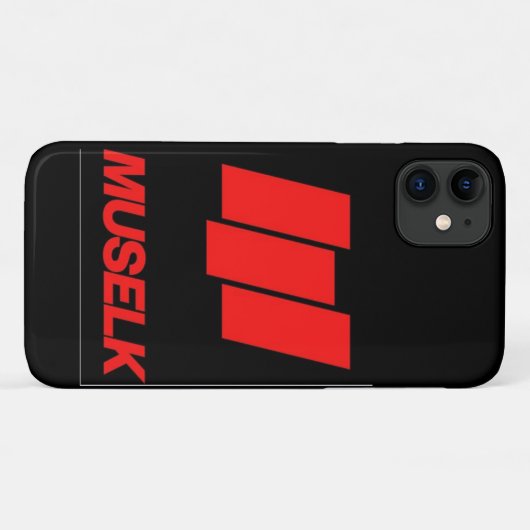 MuselkロゴiPhoneケース Case-Mate iPhoneケース (裏面(横))