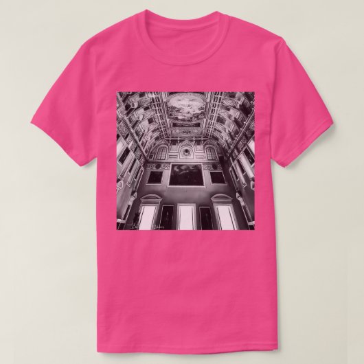 Museo Archeologico Nazionale Di Napoli Black and W Tシャツ (デザイン正面)