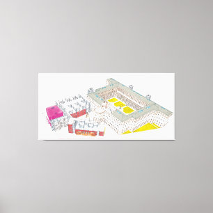 Museo Nacional Centro de Arte Reinaソフィア キャンバスプリント