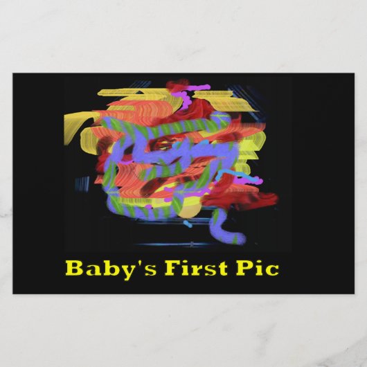 MUSEUMアーティストシリーズ画像ベビーFirstJGib77 便箋 (正面)