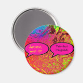 MUSEUM芸術的 Zazzle Givesに掲載 マグネット (正面/裏面)