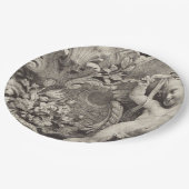 Museum art unique paper plate  ペーパープレート (アングル)