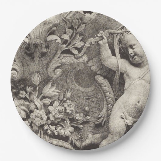 Museum art unique paper plate  ペーパープレート (正面)