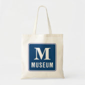 Museum Sign Tote Bag トートバッグ (正面)