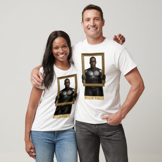 Museum Worker Superhero T-shirt Tシャツ (ユニセックス)