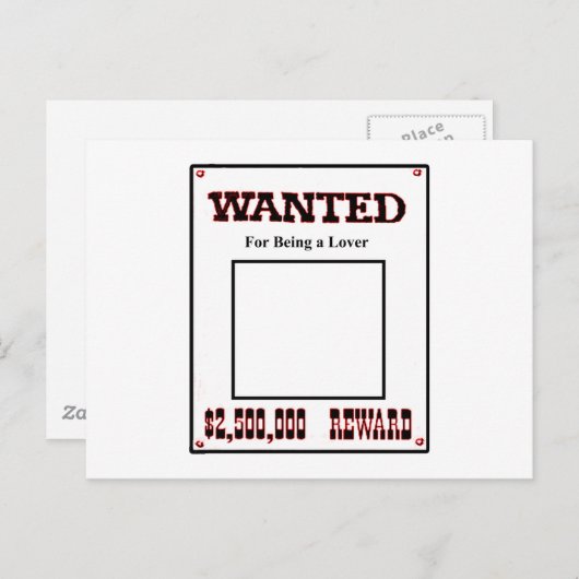 MUSEUM Zazzle Gifの恋人であることを望む ポストカード (正面/裏面)