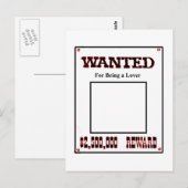 MUSEUM Zazzle Gifの恋人であることを望む ポストカード (正面/裏面)