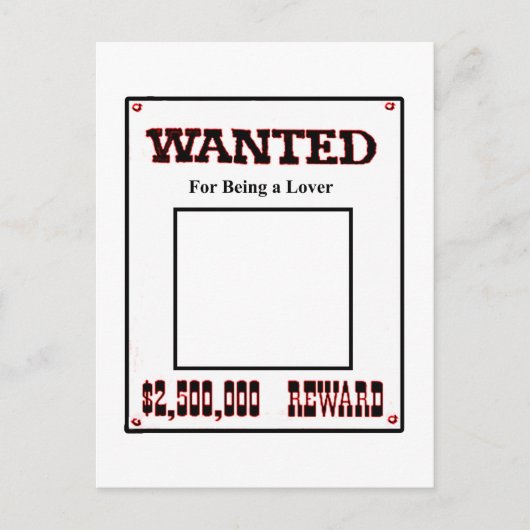 MUSEUM Zazzle Gifの恋人であることを望む ポストカード (正面)