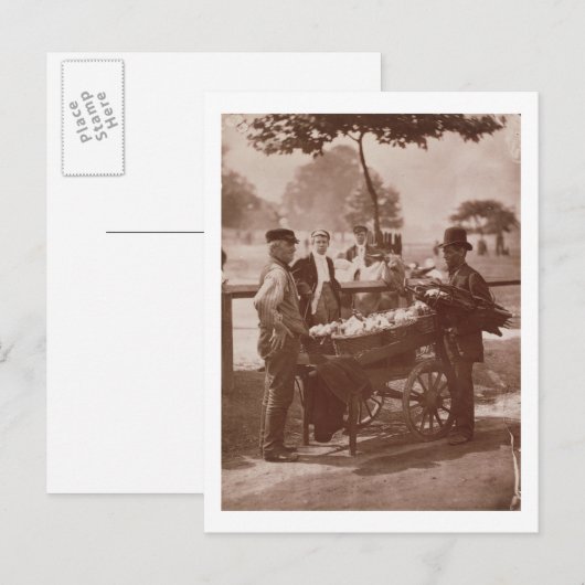 Mush FakerとGinger Beer Maker、「通りLif」より ポストカード (正面/裏面)