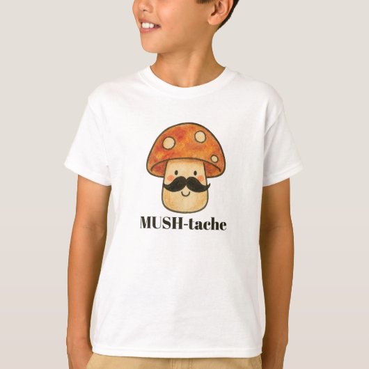 MUSH-Tache Tシャツ (正面)