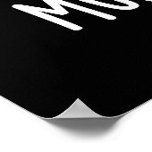 Mush-vroom高速おもしろいマッシュルームプンダーク ポスター (角)