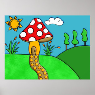 Mushroom ポスター