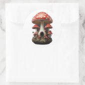 mushroom ラウンドシール (バッグ)