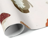 Mushroom ラッピングペーパー (ロールコーナー)