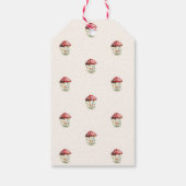 Mushroom Baby Shower Thank You Favor ギフトタグ (裏面)